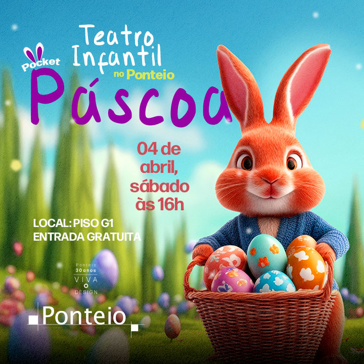 Teatro de Páscoa no Ponteio