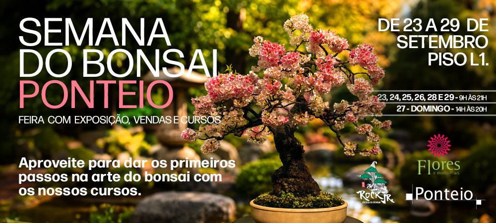 Semana do Bonsai Ponteio