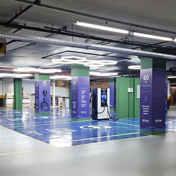 EZ Plug - Posto de Carregamento de Carro Elétrico